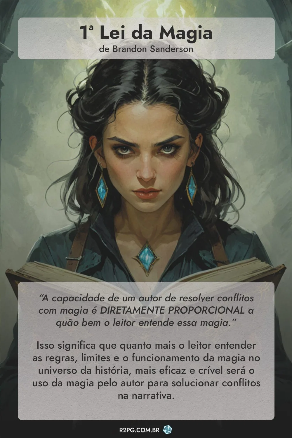 1 lei da magia de Brandon Sanderson - R2PG.com.br 1 lei da magia de Brandon Sanderson - R2PG.com.br