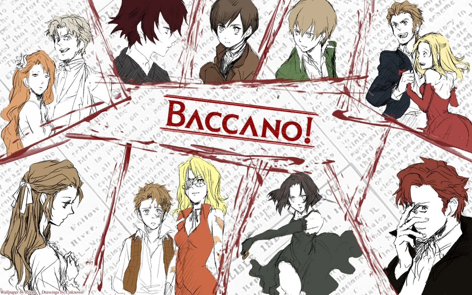 Não Gosta de Anime? - Assista Baccano! - Juro que é Bom!