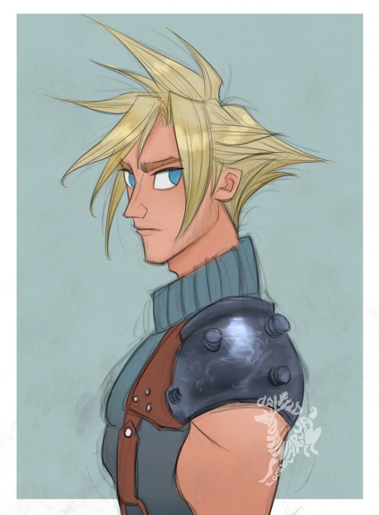 Final Fantasy estilo Disney por Ardinaryas e ZedEdge