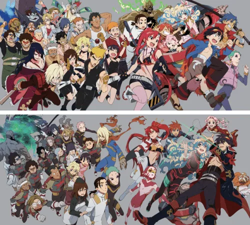 Evolução dos personagens: Time skip – Passando longos períodos de tempo