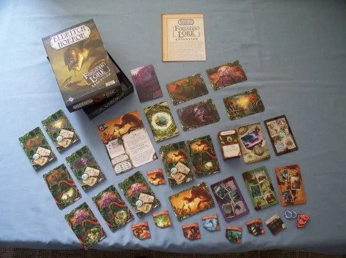 Conhecimento Perdido Lovecraft Eldritch Horror expanção cartas Conhecimento Perdido Lovecraft Eldritch Horror expanção cartas