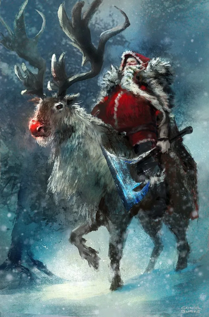 Subindo o nível cultural - Então é natal, em um mundo medieval.