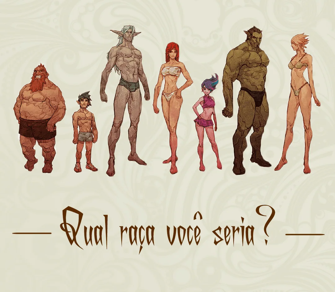 Qual raça você seria?