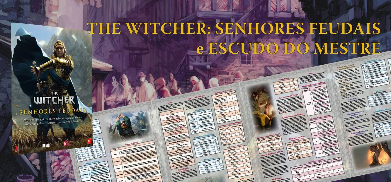 [Pré-venda] The Witcher Senhores Feudais e o Escudo do Mestre