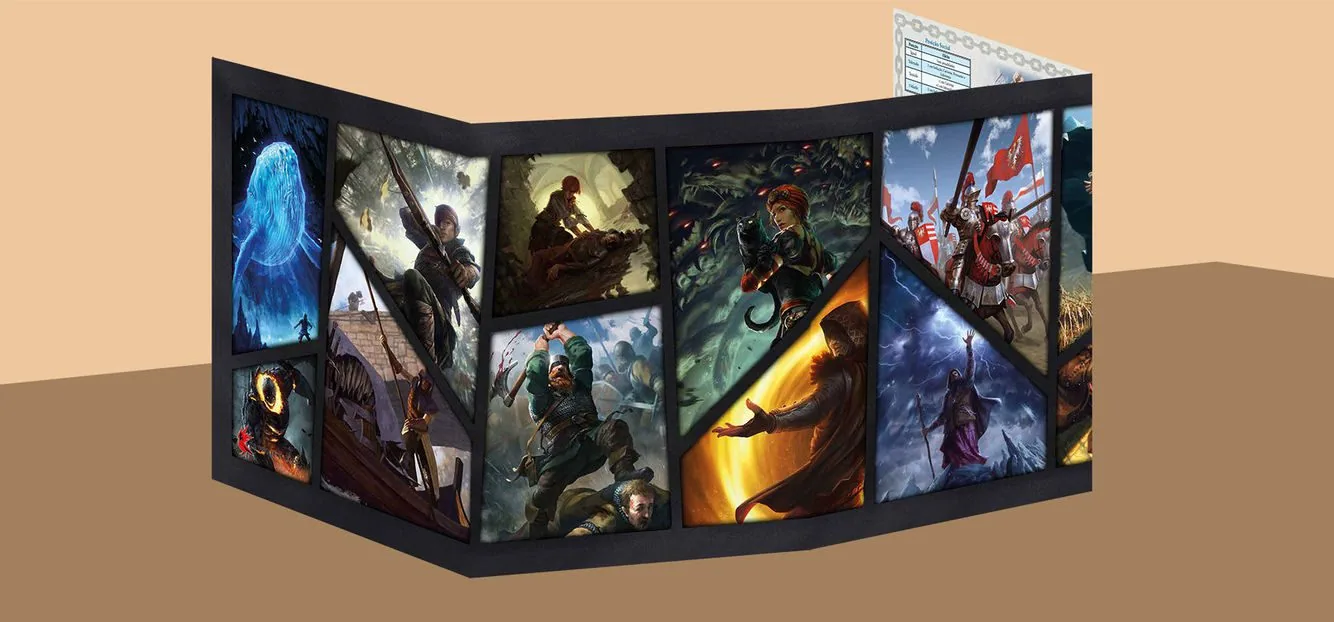 Escudo do Mestre The Witcher RPG_Devir