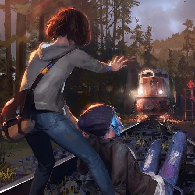 ce f fdce b fa d c beddedb Max e Chloe Life is Strange